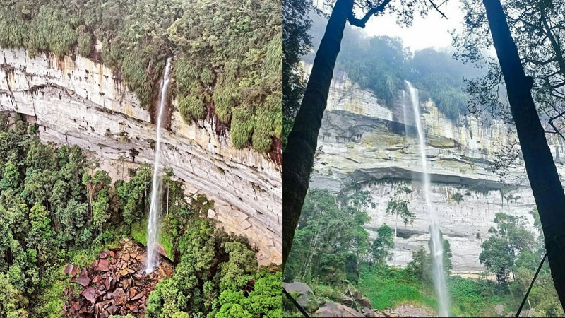 Air Terjun Lubuk Bigau, Surga Tersembunyi di Riau yang Menawan